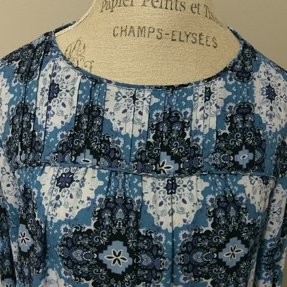 Blue Loft Blouse - Picture 3 of 7